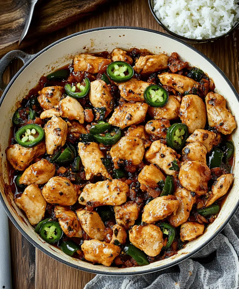 Spicy Jalapeno Chicken Recipe