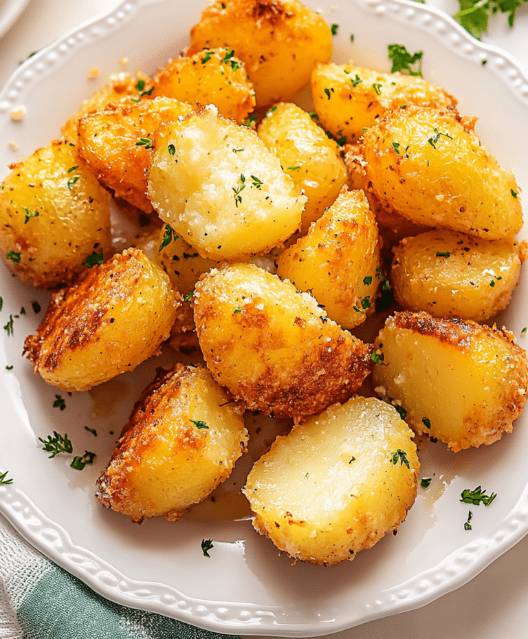 Parmesan Roasted Potatoes Recipe
