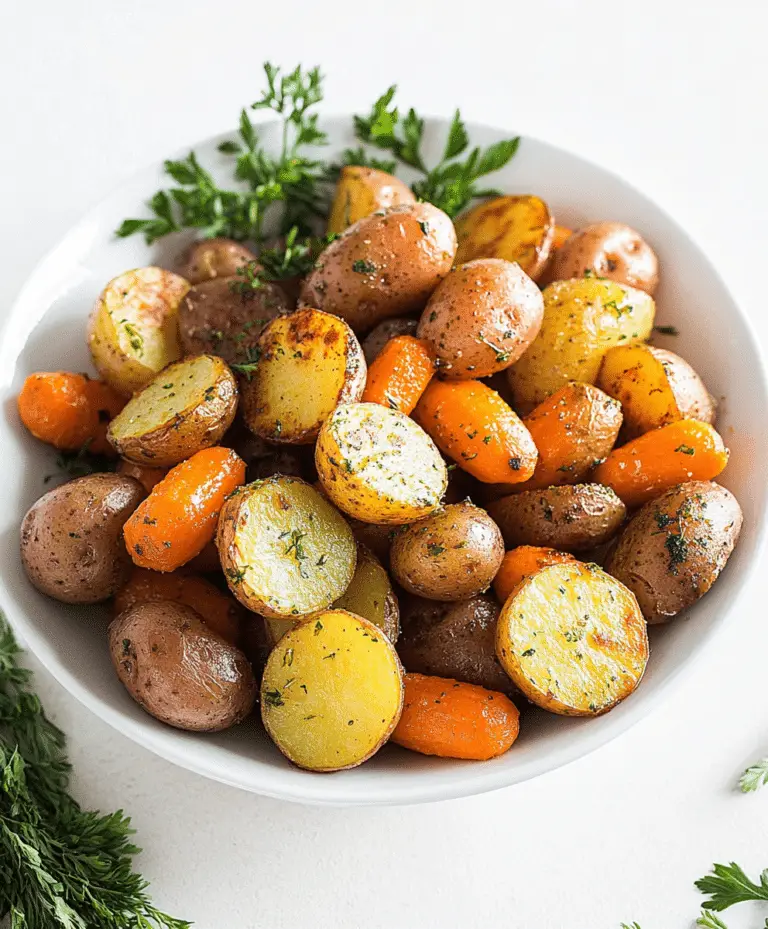 Roasted Potatoes And Carrots Recipe