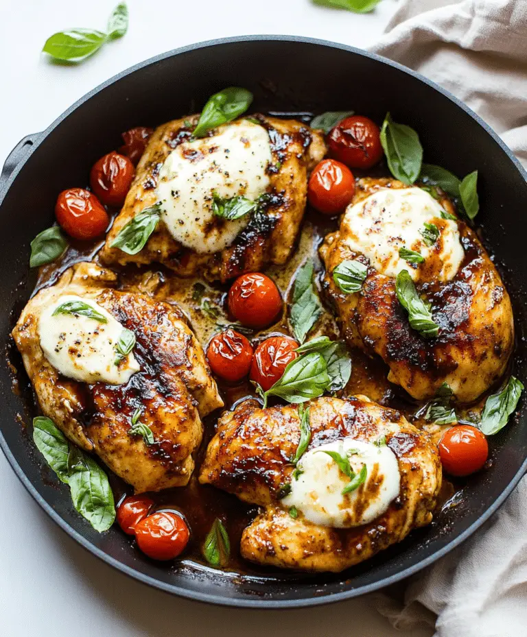One Pan Balsamic Chicken Recipe