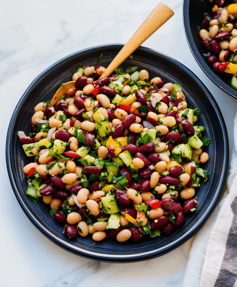 Mediterranean Bean Salad Recipe
