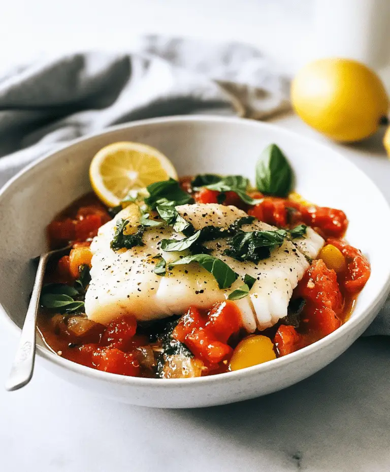 Pan-seared Cod In White Wine Tomato Basil Sauce Recipe