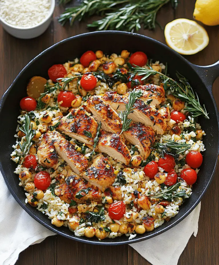 Greek Chicken And Lemon Rice Recipe