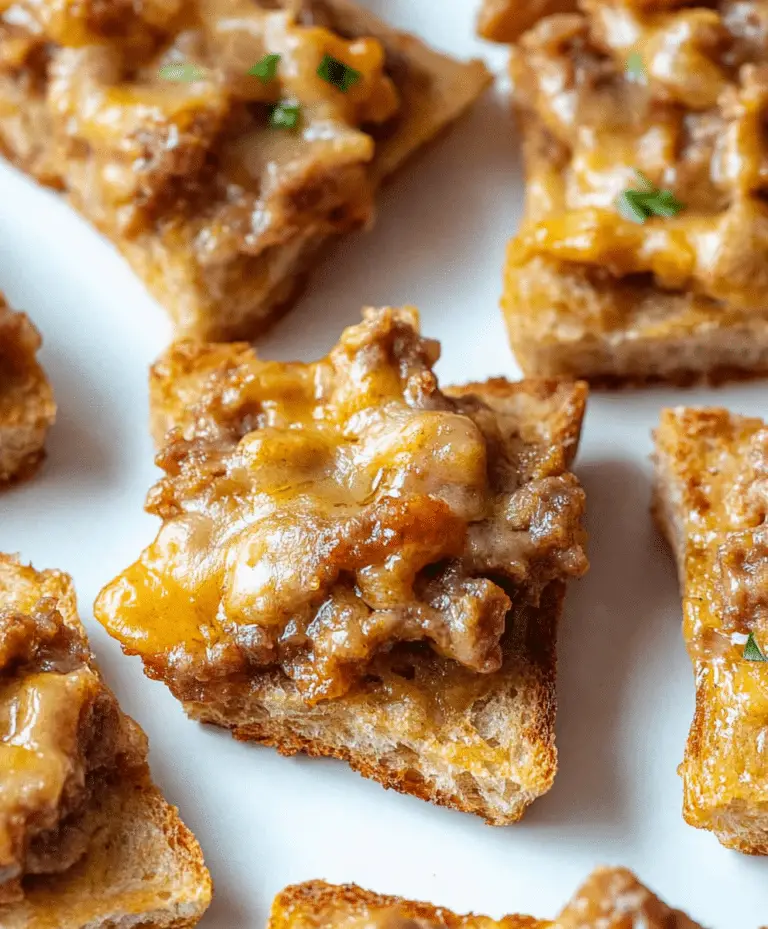 Hanky Panky Appetizers Recipe