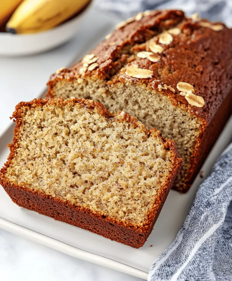 Easy Banana Bread Recipe