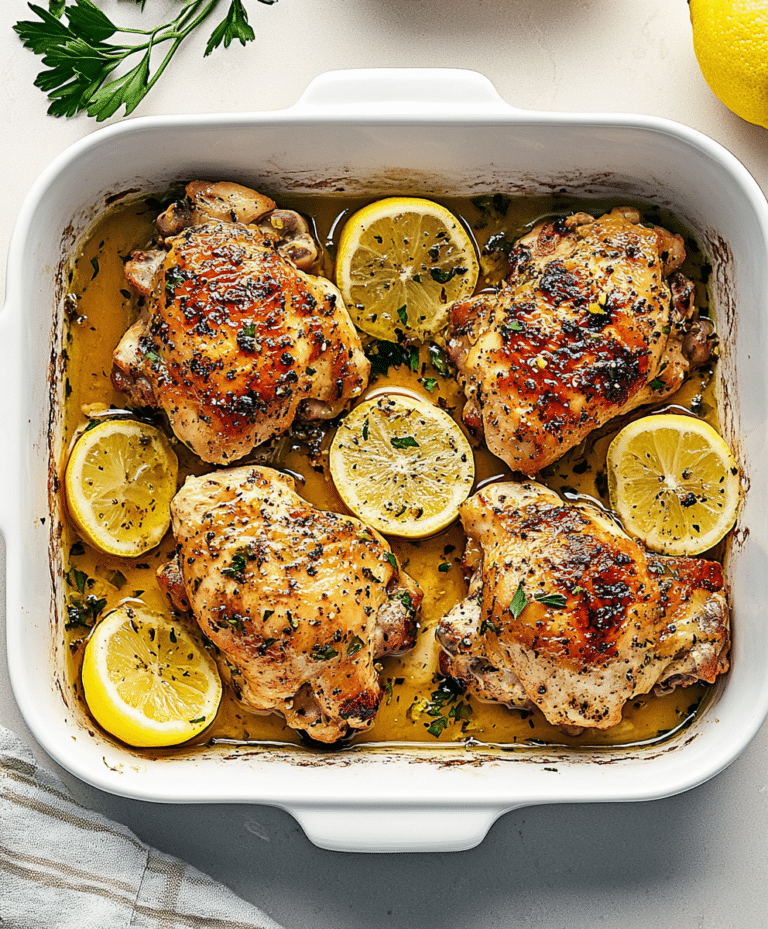 Greek Lemon Chicken Recipe