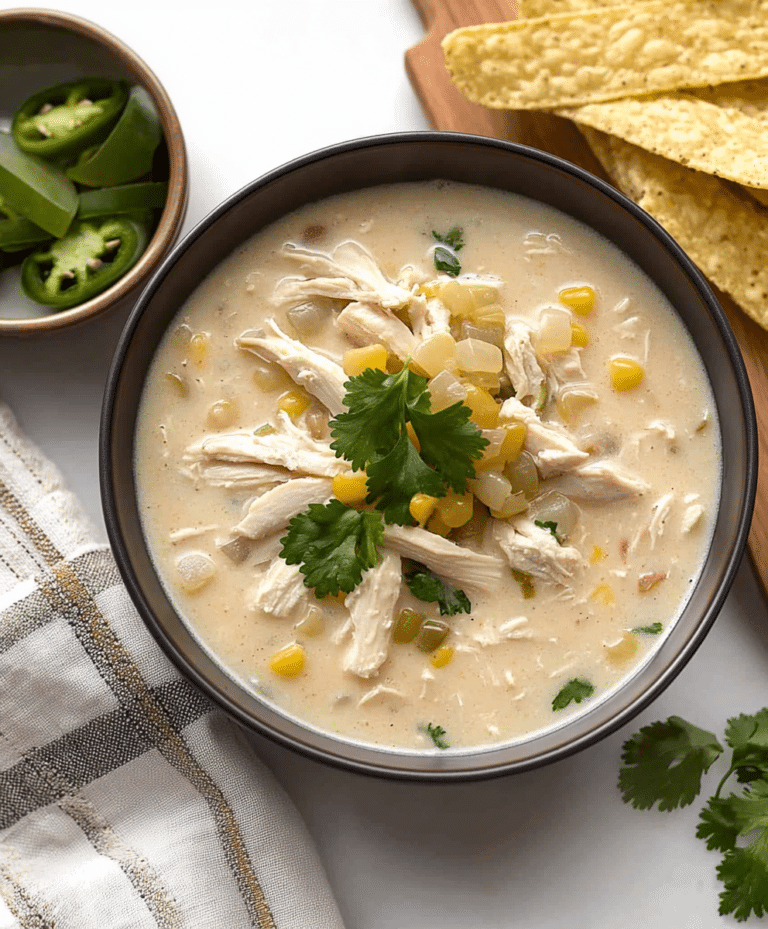 The Best Creamy White Chicken Chili Recipe