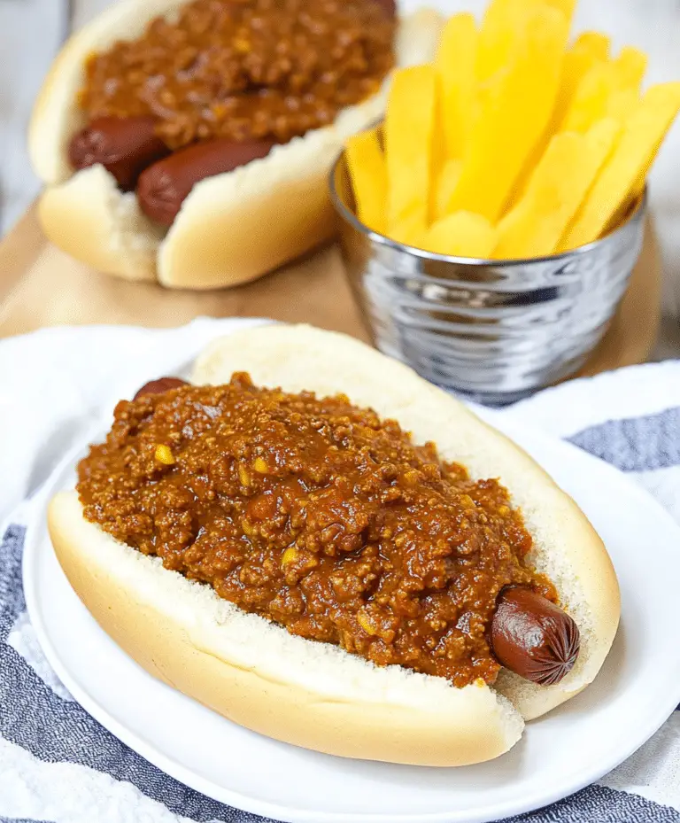 Julia’s Southern Hot Dog Chili Sauce Recipe
