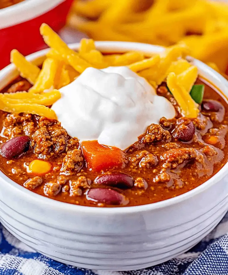Wendy’s Chili (Copycat) Recipe