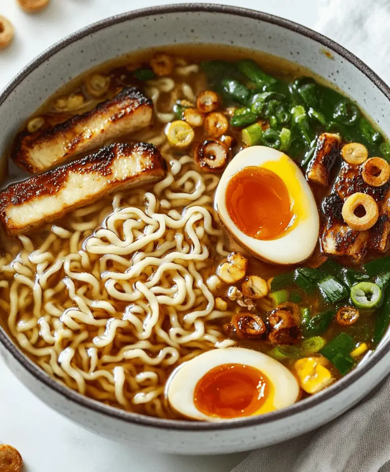 Homemade Ramen Recipe
