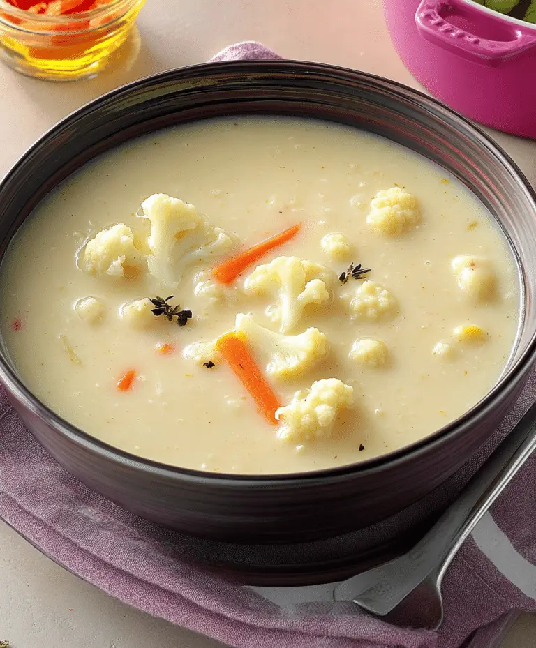 Best Cauliflower Soup Recipe