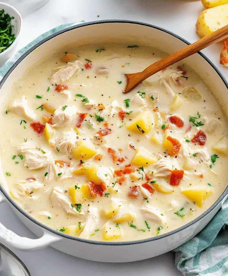 Chicken Potato Soup Recipe
