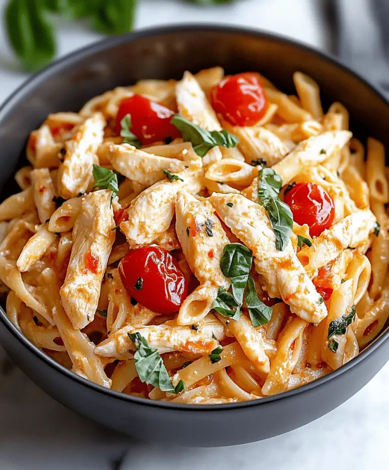 Chicken Mozzarella Pasta Recipe