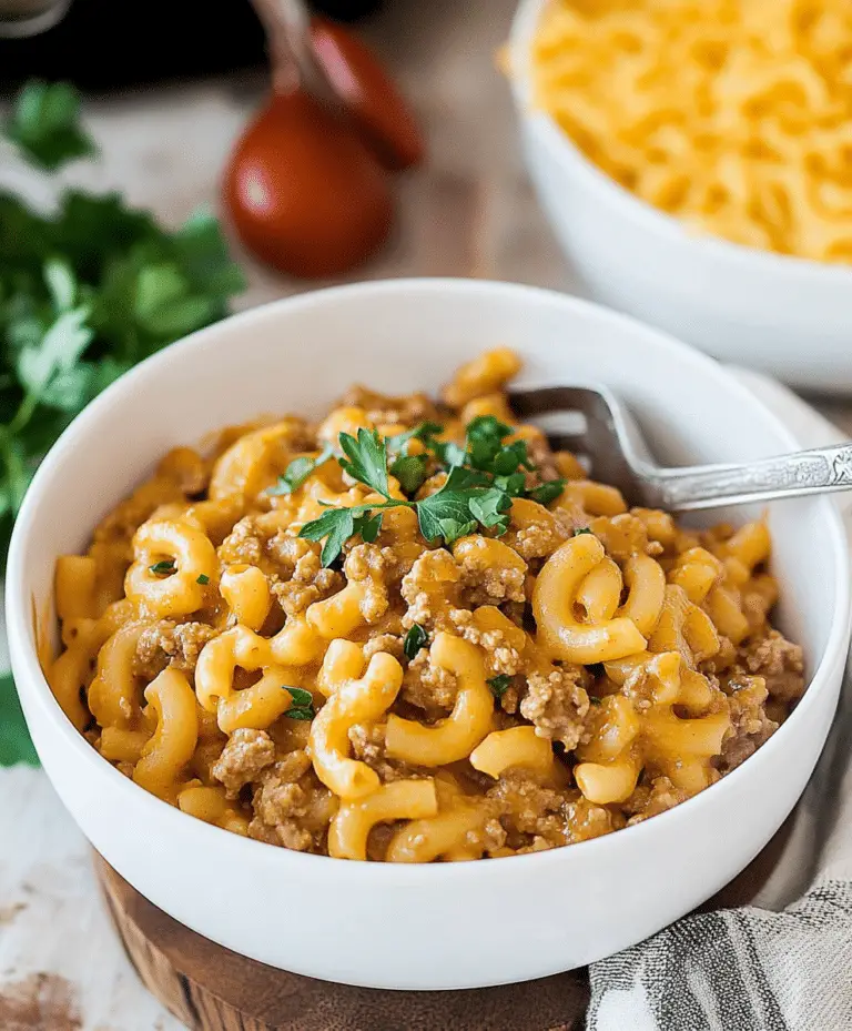 Homemade Hamburger Helper Recipe