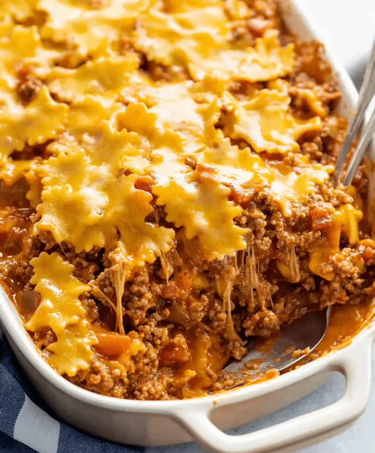 Easy Sloppy Joe Casserole Recipe
