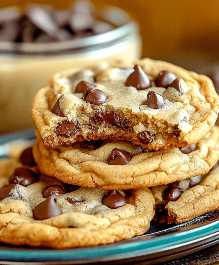 Soft And Chewy Chocolate Chip Cookies Recipe