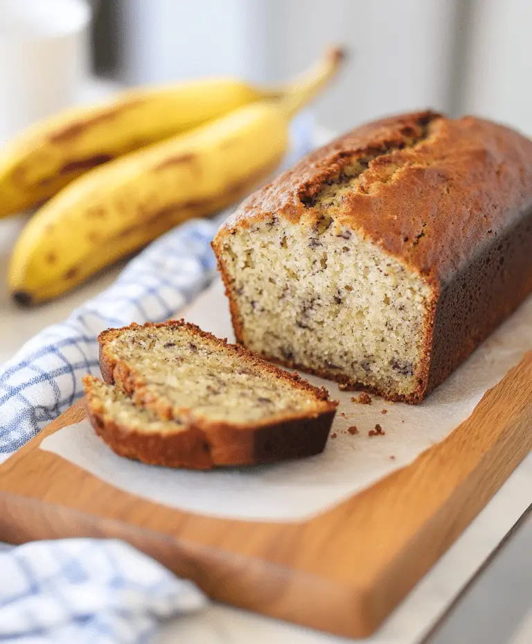 Old Fashioned Banana Bread Recipe