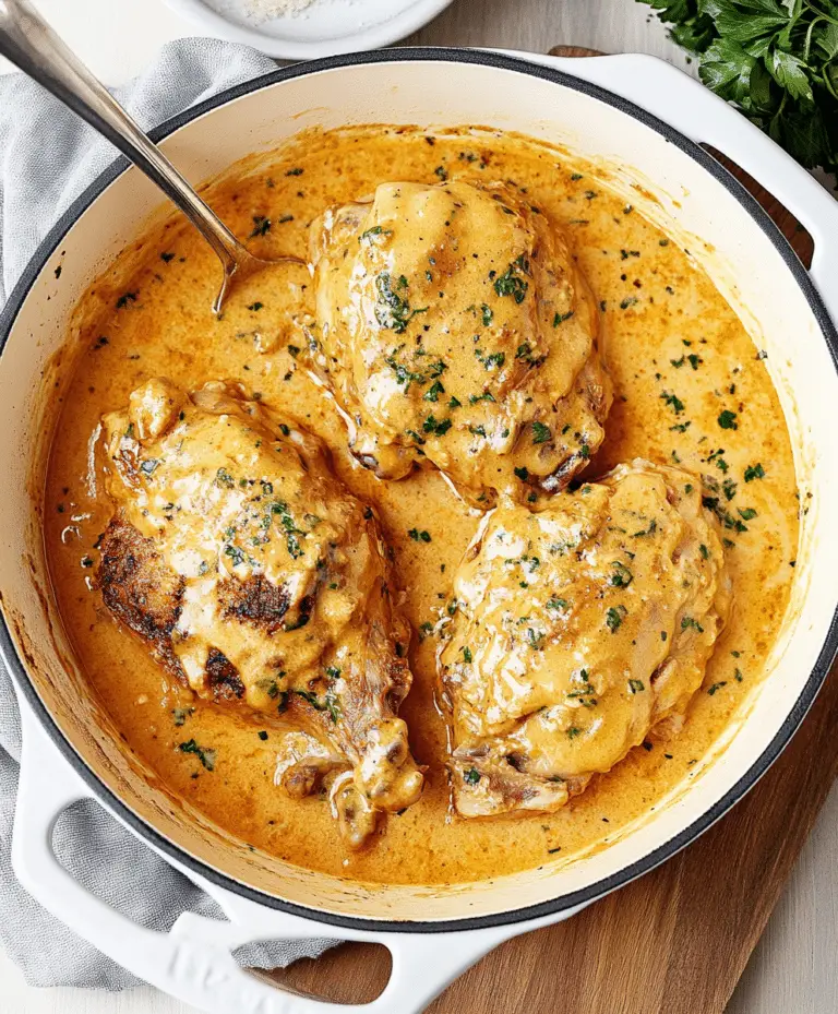 Smothered Chicken Recipe