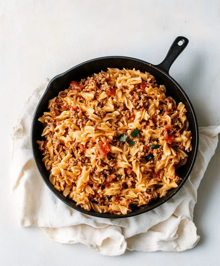 Cheesy Taco Pasta Recipe