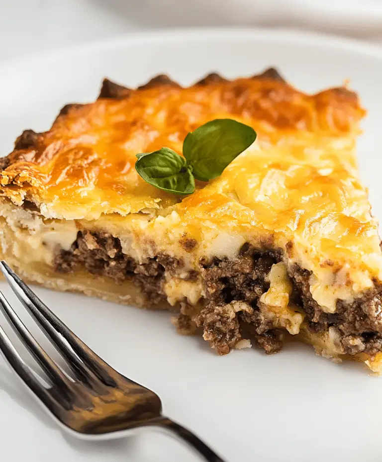 Best Cheeseburger Pie Recipe