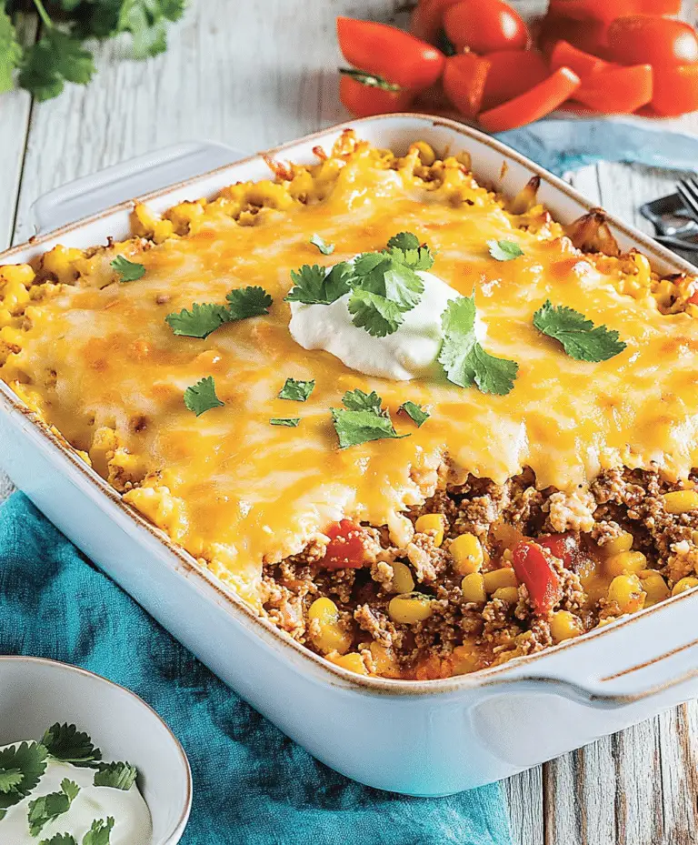 Easy Tex Mex Casserole Recipe