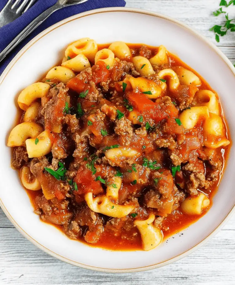 Slow Cooker Goulash Recipe