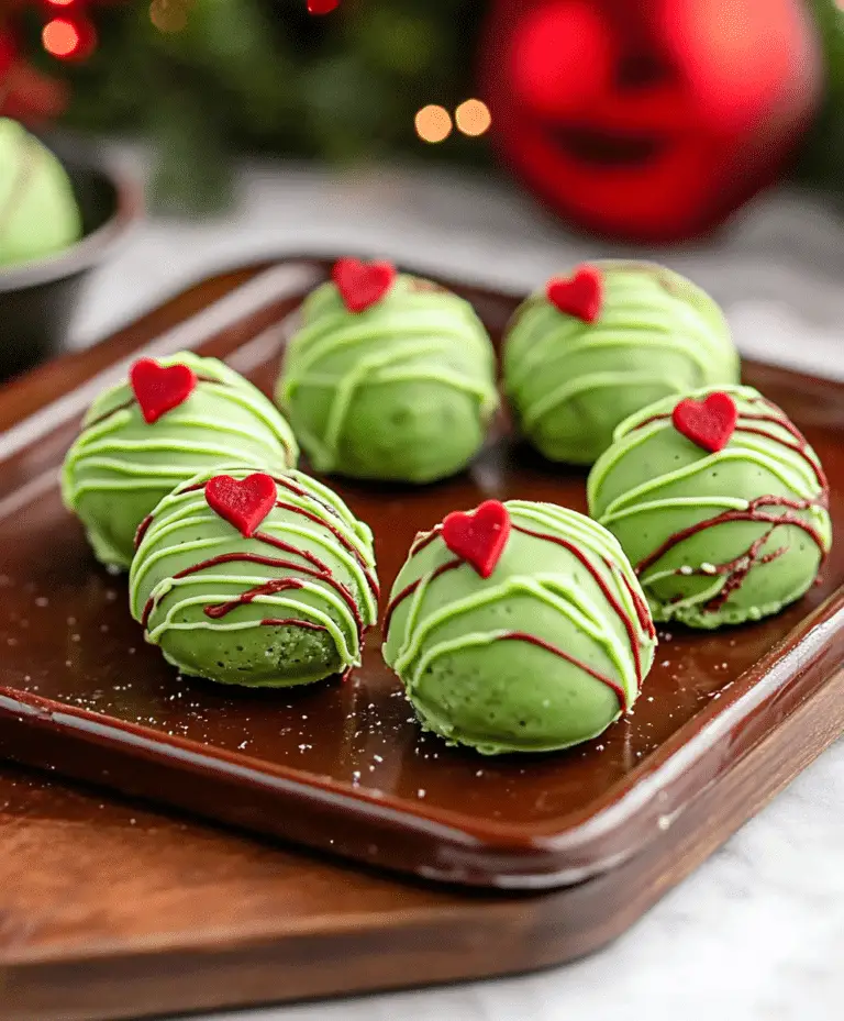 Grinch Cookies Recipe