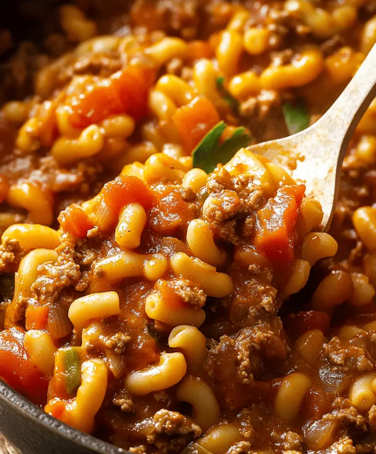 American Chop Suey (american Goulash) Recipe