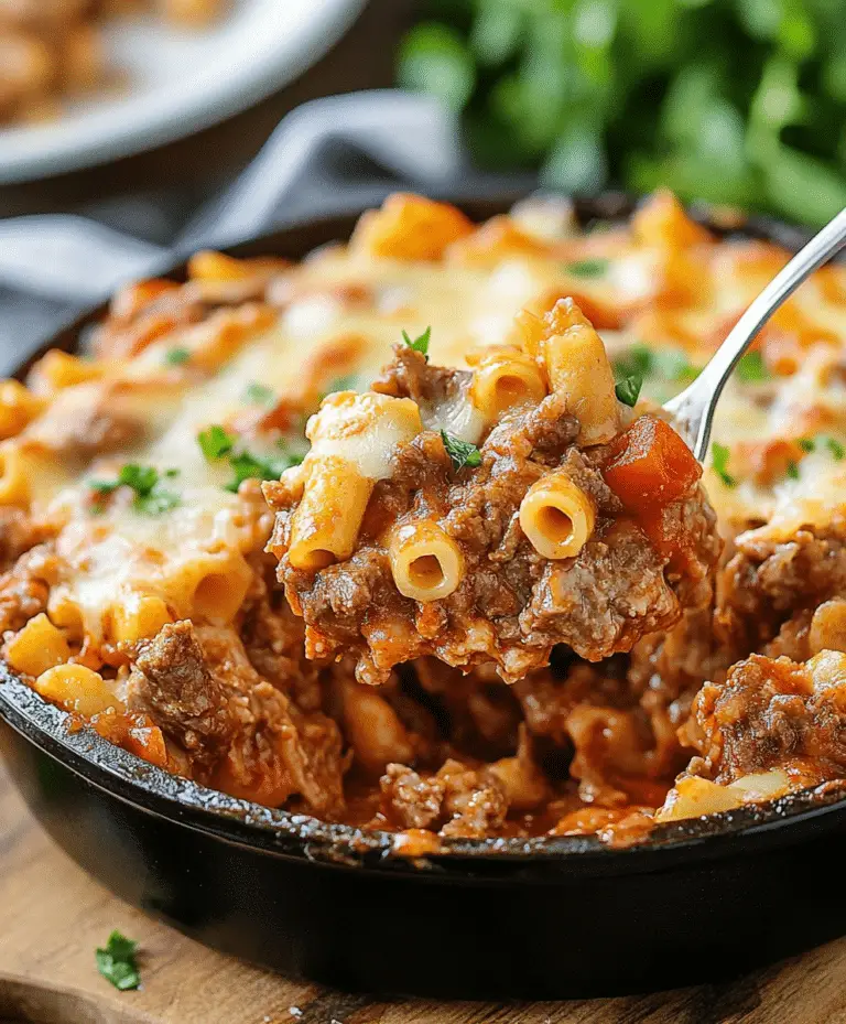 Beef Lombardi Casserole Recipe