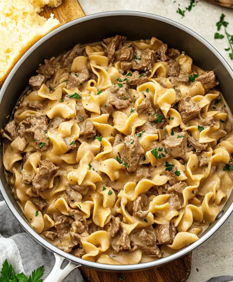 Beef Stroganoff (easy One-pot Recipe) Recipe