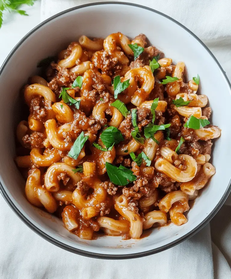 Beefaroni Recipe