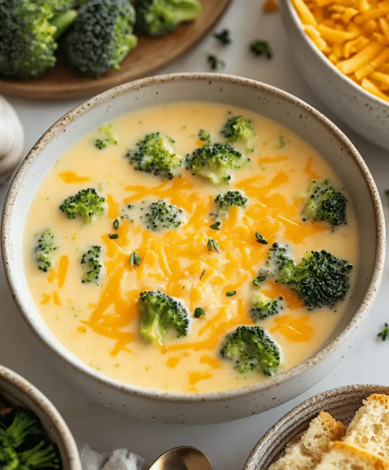 Broccoli Cheese Soup Recipe