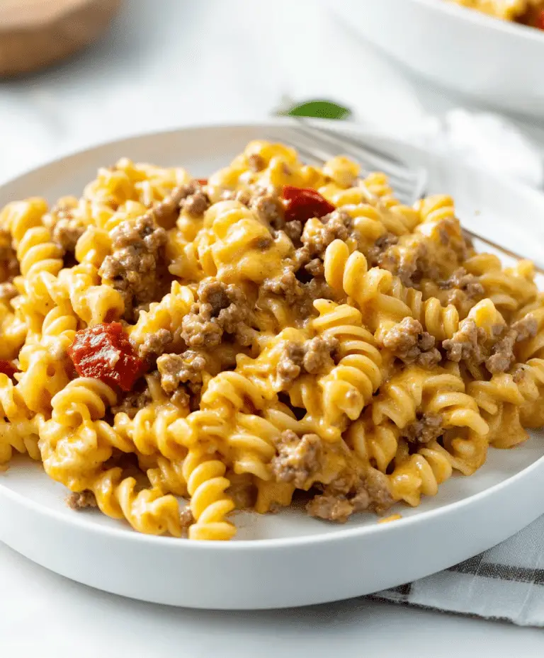 Cheeseburger Pasta Recipe