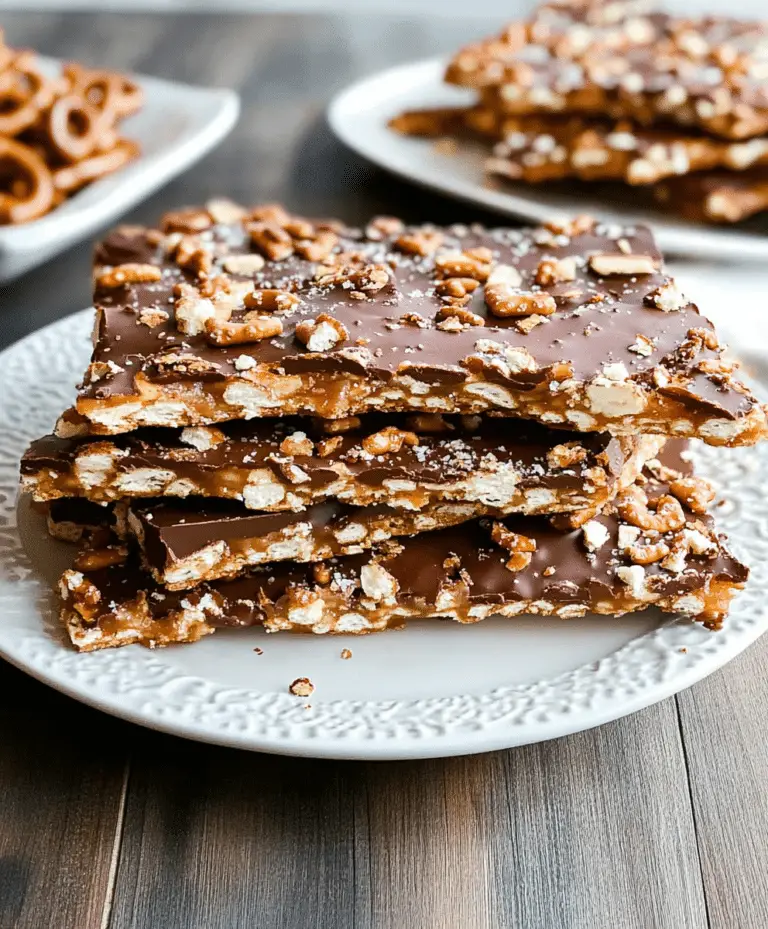 Christmas Crack With Pretzels, Chocolate, And Toffee Recipe
