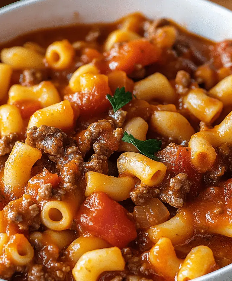 Easy Goulash Recipe