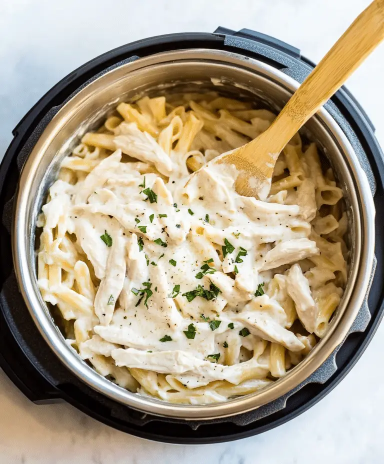 Instant Pot Chicken Pasta Recipe