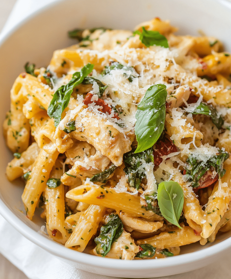 Instant Pot Marry Me Chicken Pasta Recipe