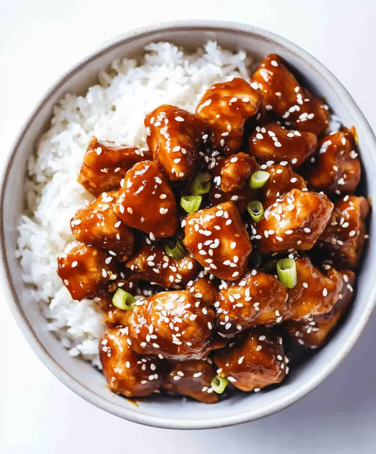 Instant Pot Sesame Chicken Recipe