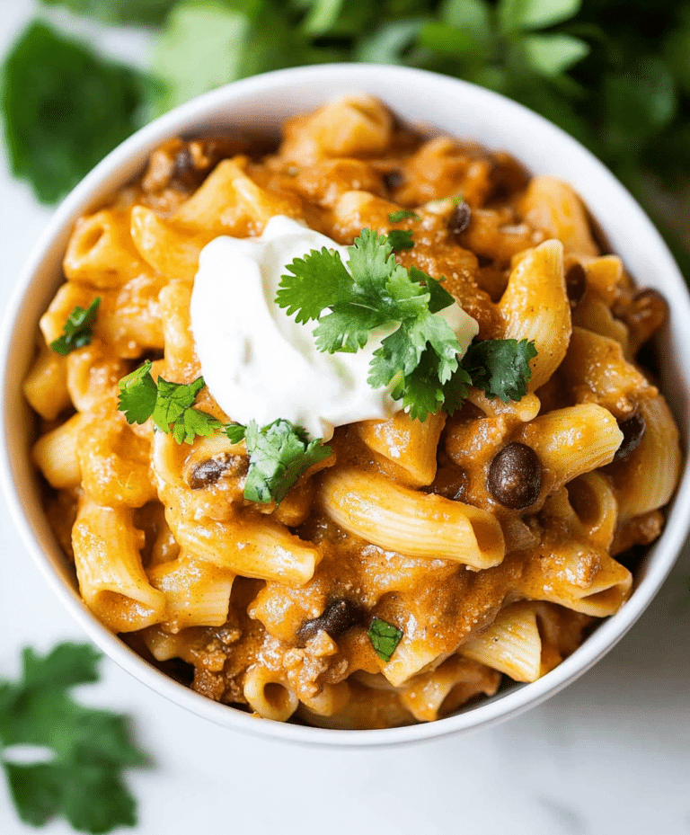 Instant Pot Taco Pasta Recipe