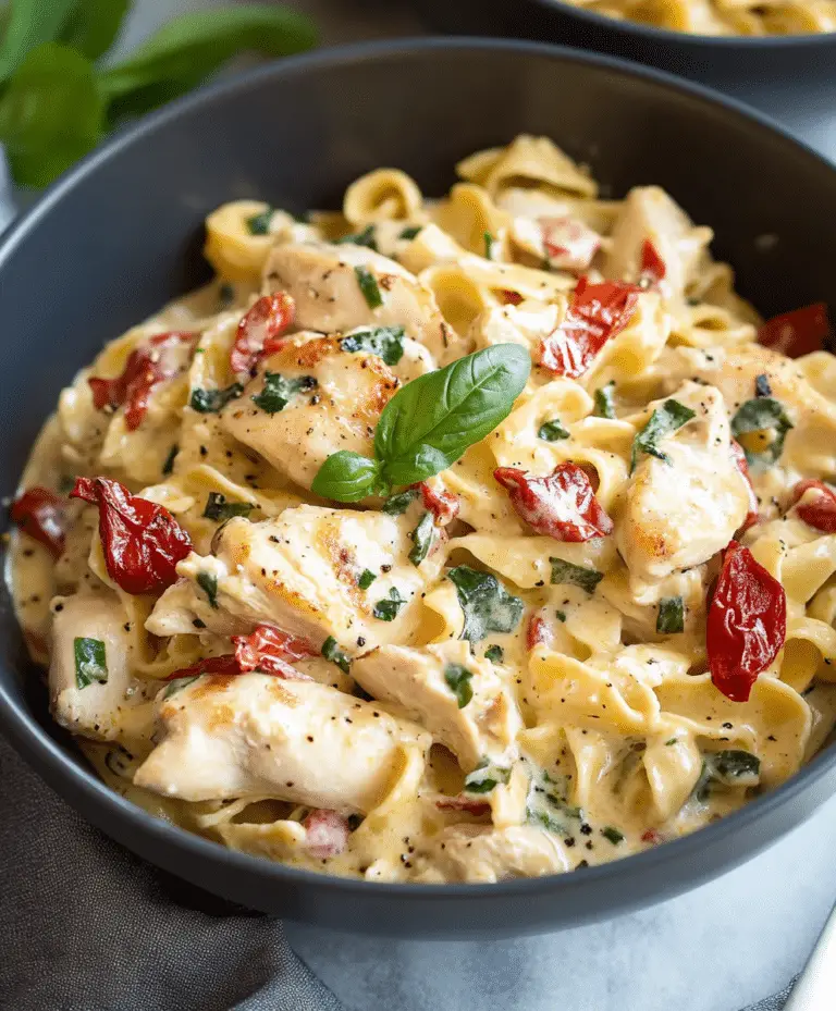 Instant Pot Tuscan Chicken Recipe