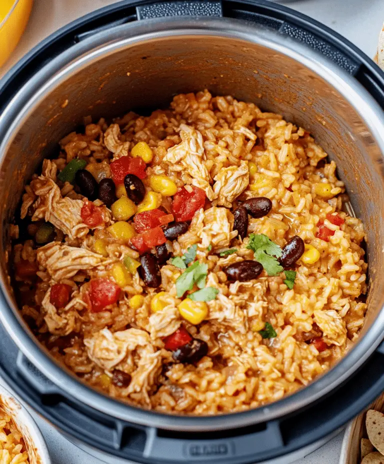 Instant Pot Weeknight Chicken And Rice Burrito Bowls Recipe