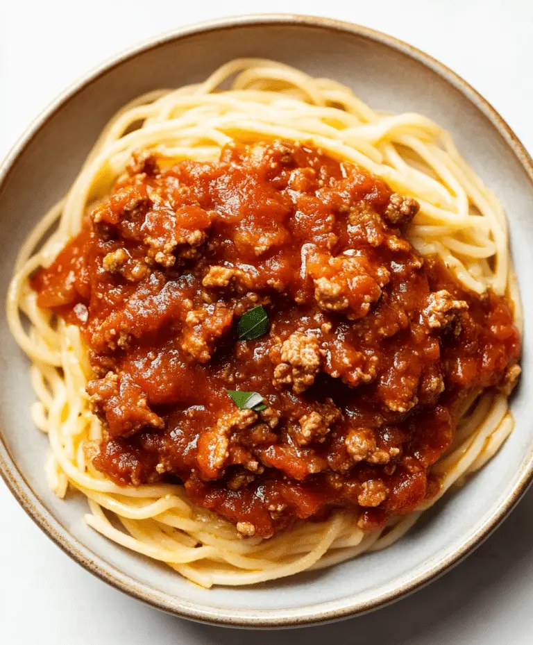 Meat Sauce Recipe