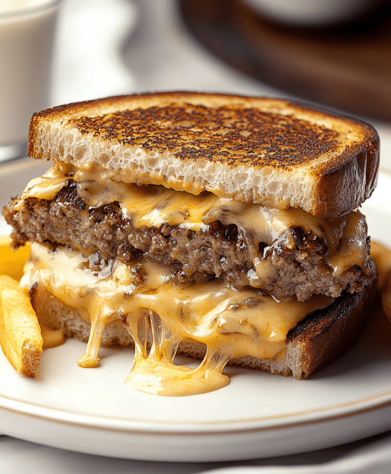 Patty Melt With Secret Sauce Recipe