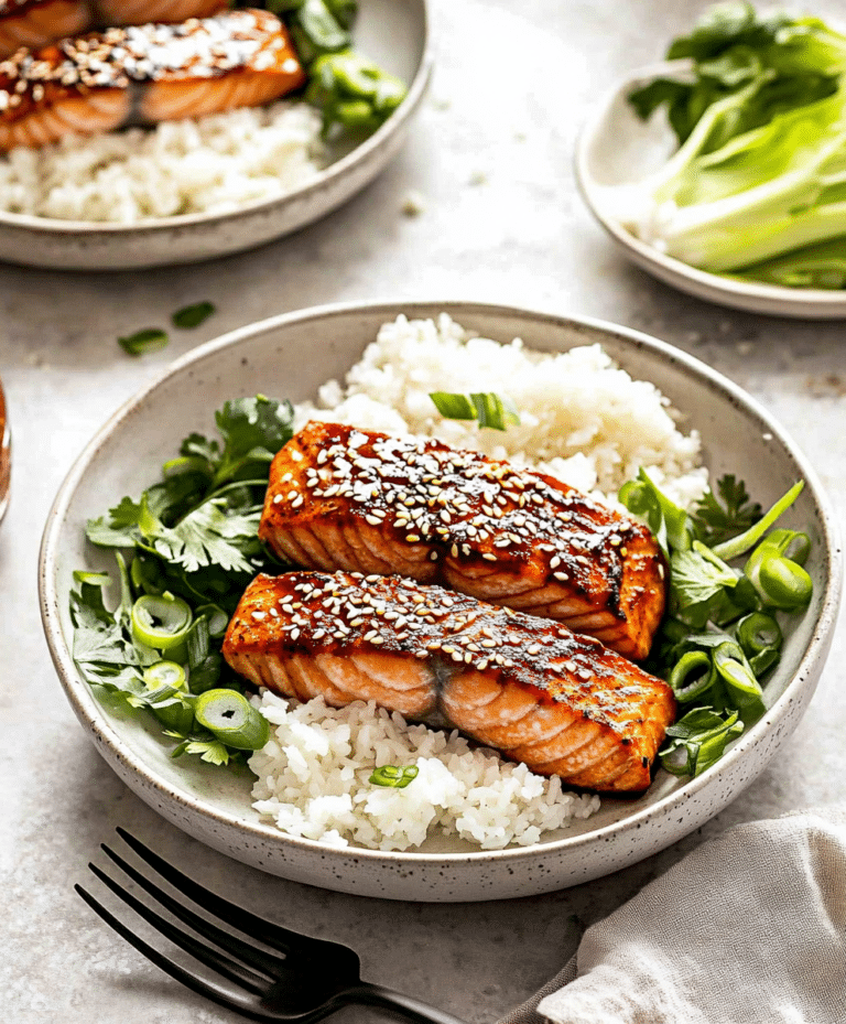 Broiled Salmon Recipe