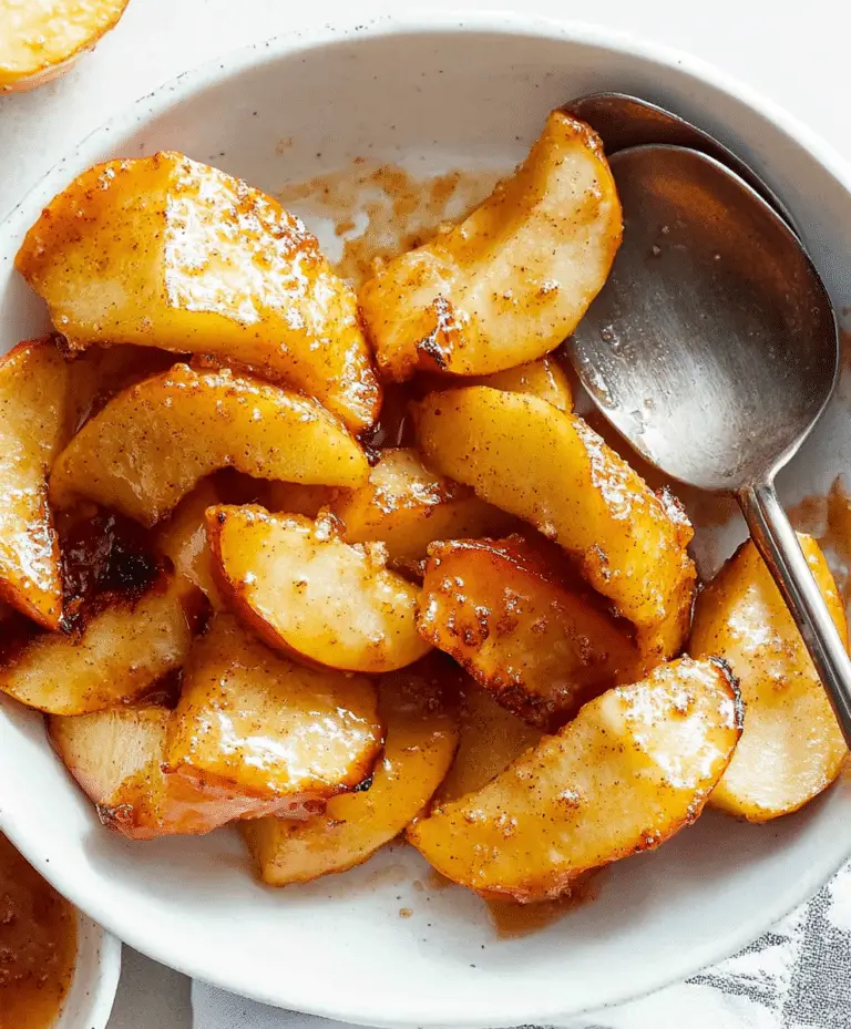 Air Fryer Apples Recipe
