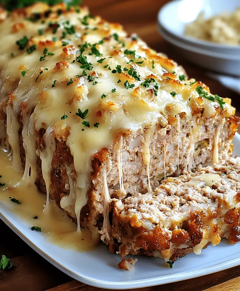 Chicken Cordon Bleu Meatloaf Recipe