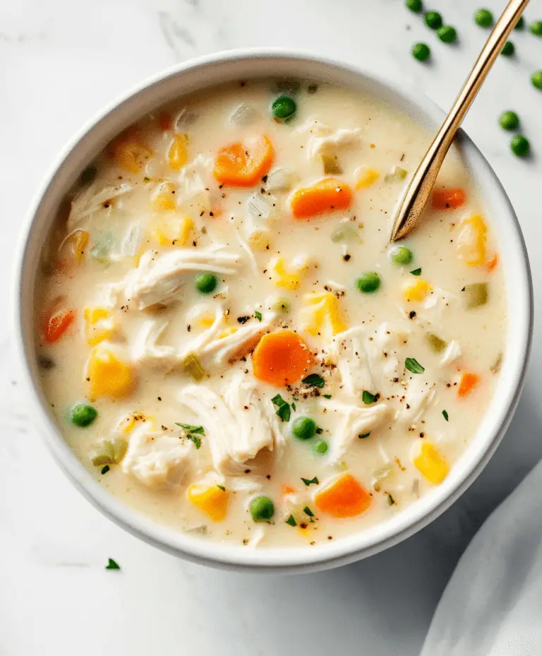 Chicken Pot Pie Soup Recipe