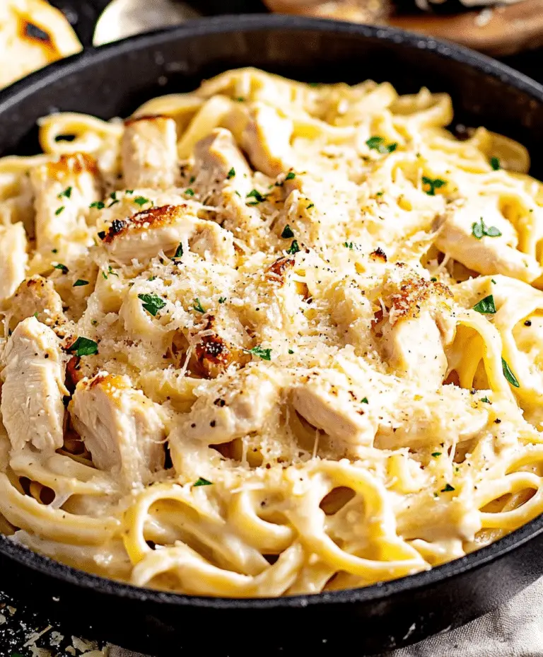 Creamy Garlic Parmesan Chicken Pasta Recipe