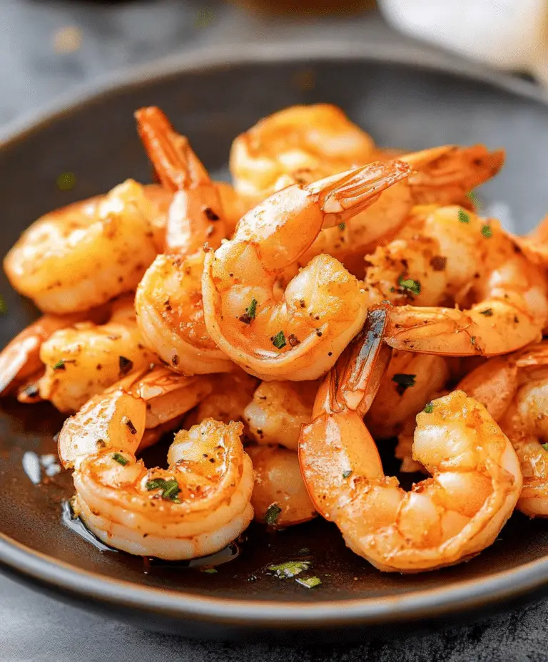 Delicious Sauteed Shrimp Recipe