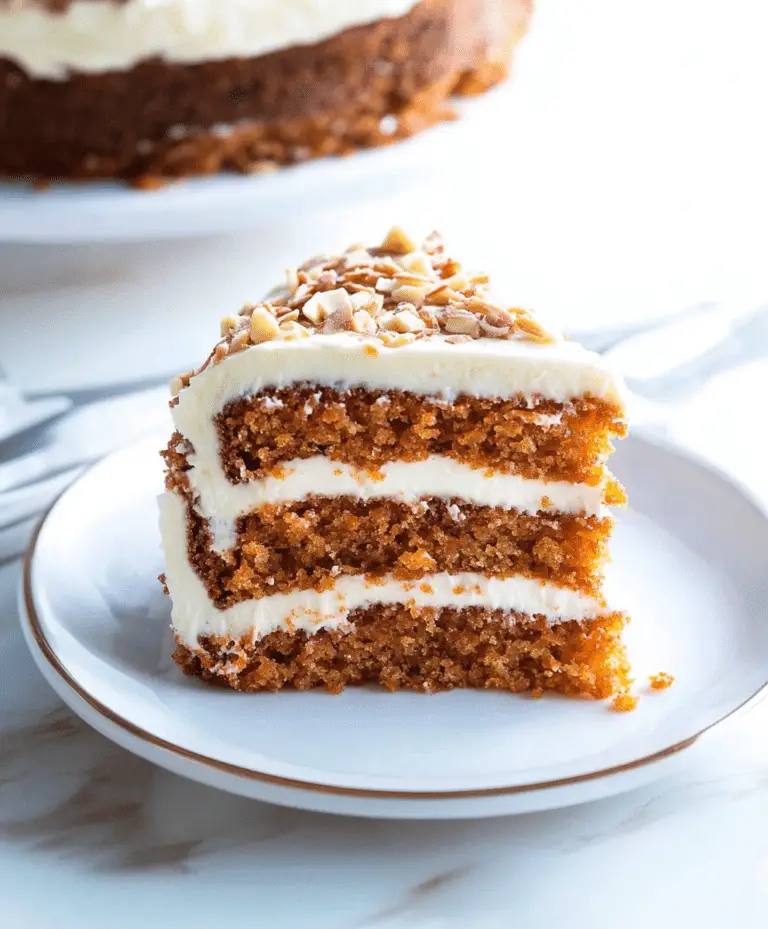 Easy Carrot Cake Recipe